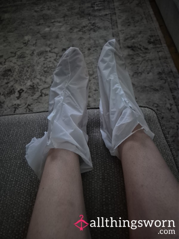 Used Foot Mask Socks