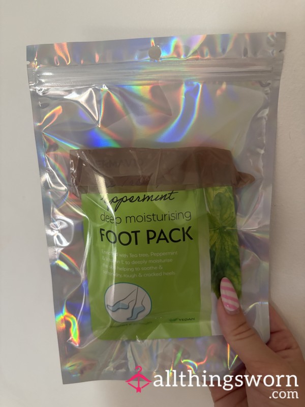 Used Foot Mask Socks💗