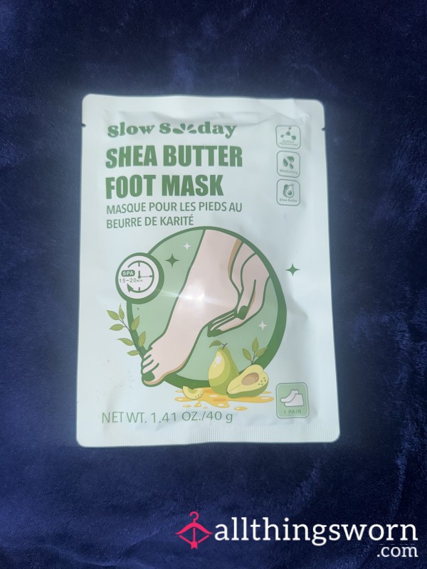 Used Foot Mask + Video + FREE USA SHIPPING