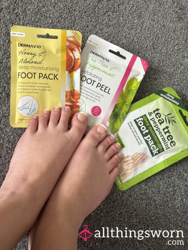 Used Foot Mask, You Choose 🦶🏻