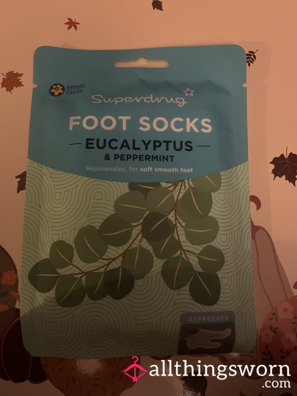 Used Foot Masks 🦶