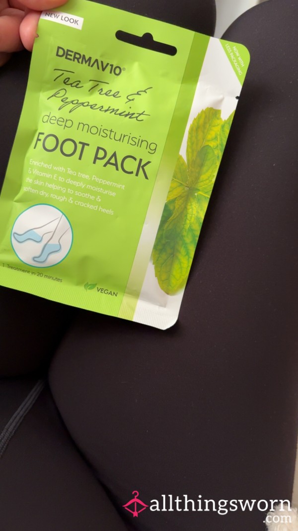 Used Foot Masks
