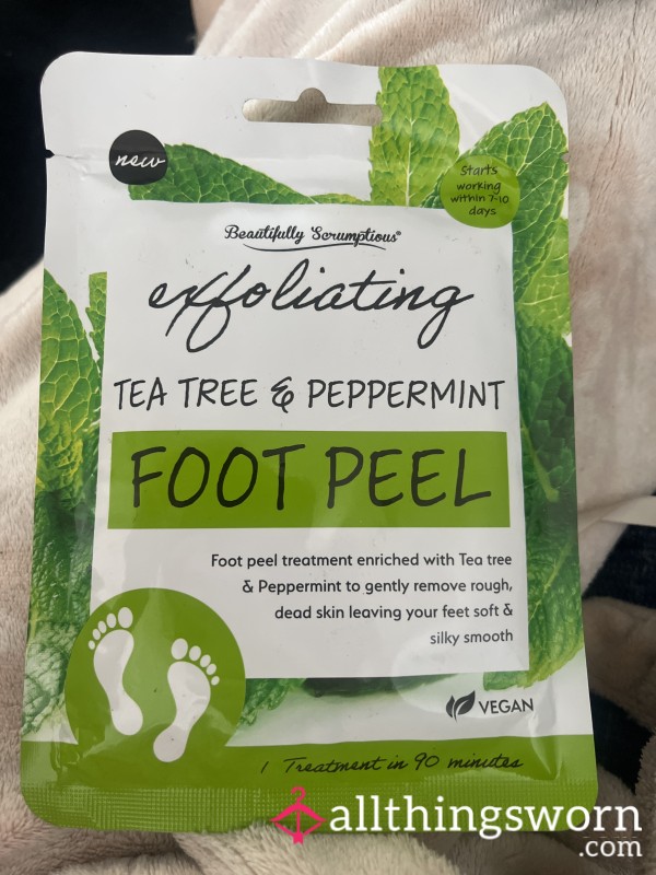 Used Foot Masks🦶🏻😩