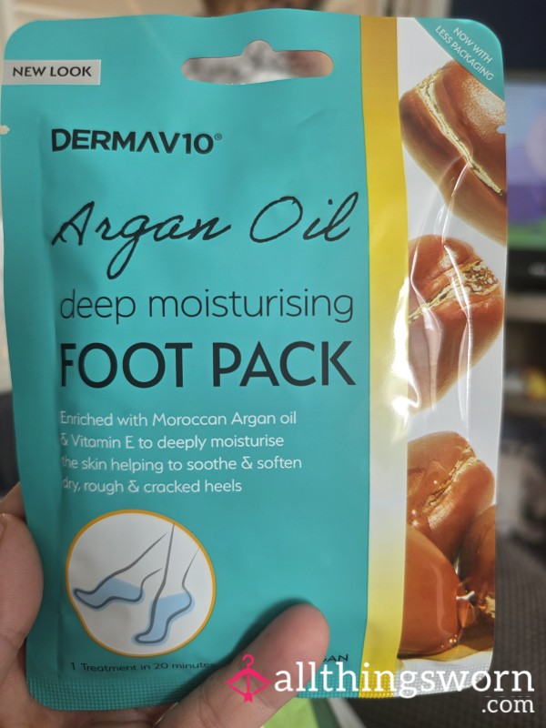 Used Foot Masks  Posted
