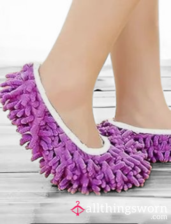 USED FOOT MOP COVERS - Which Room Are Yours Cleaning!!!