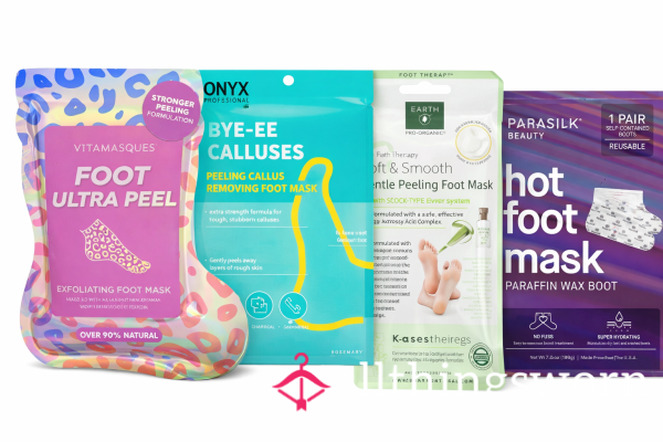 ✨ Used Foot P**l Mask & Paraffin Wax Treatment – Worn & Shipped ✨