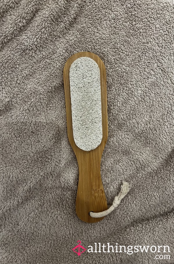 Used Foot Pumice File