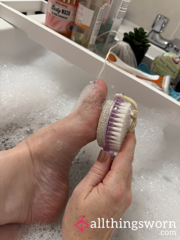 Used Foot Scrub