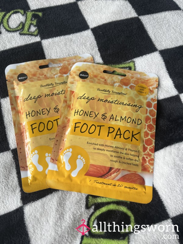 Used Foot Sock Mask *with Ma**age Video*