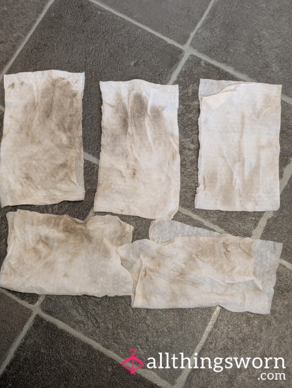 Used Foot Wipes