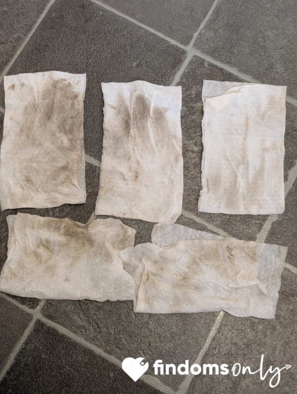 Used Foot Wipes