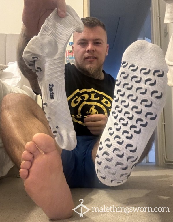 Used Football And Rugby Grip Socks