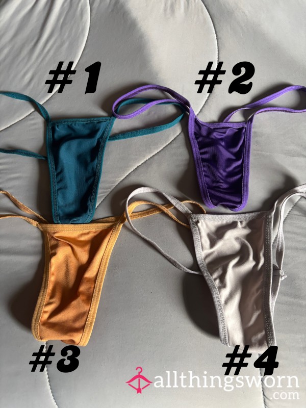 Used G-strings