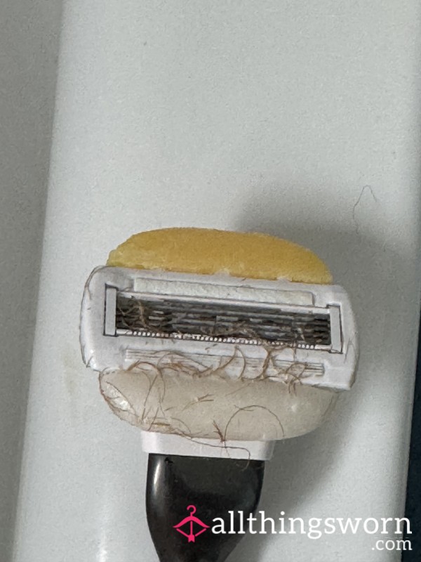Used Gillette Razor Head