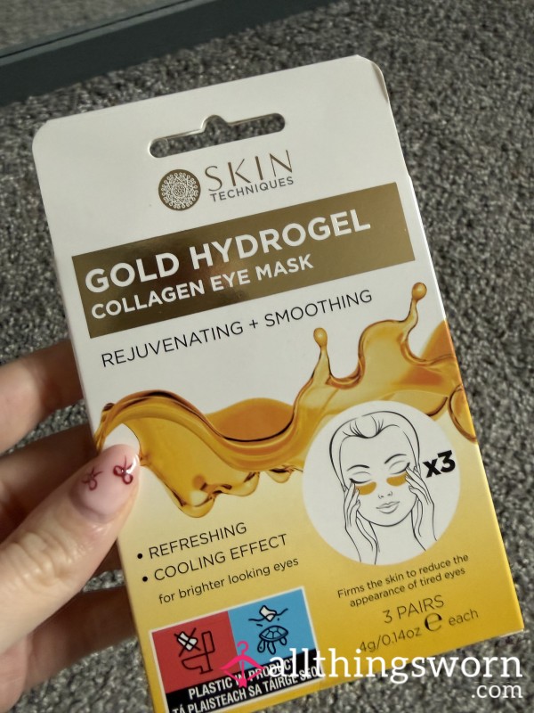 ⚱️ Used Gold Collagen Eye Mask ⚱️