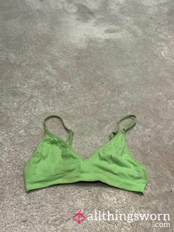 Used Green Bra