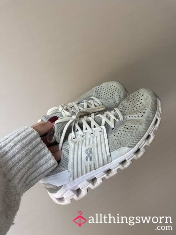 Used Gym Trainers- Very Sweaty.