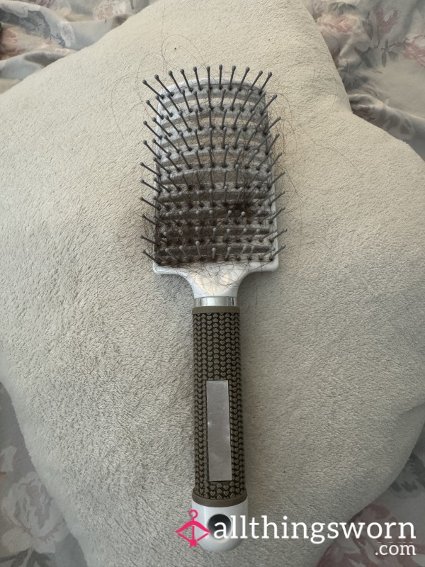 Used Hairbrush
