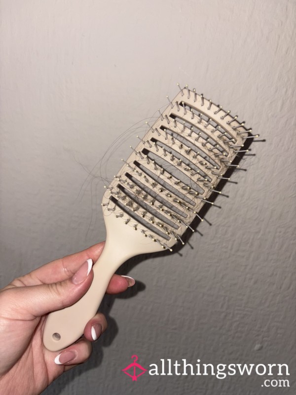 Used Hairbrush
