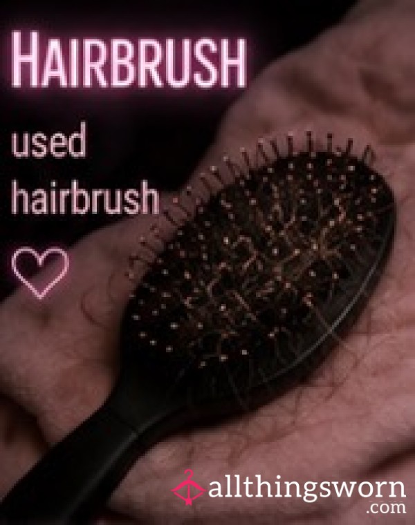 Used Hairbrush