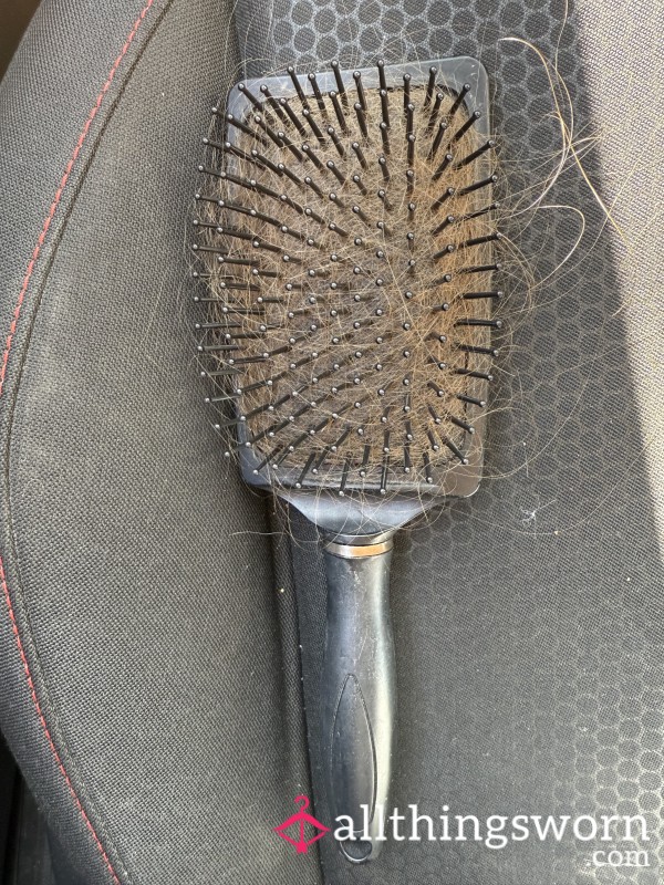 Used Hairbrush