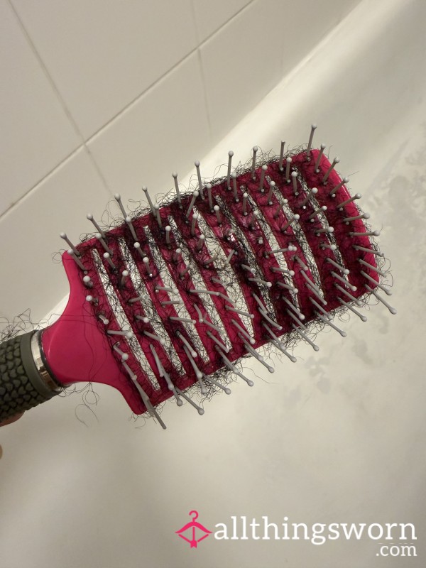 Used Hairbrush