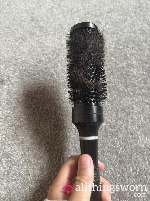 Used Hairbrush With 2 Months Of Old Hair