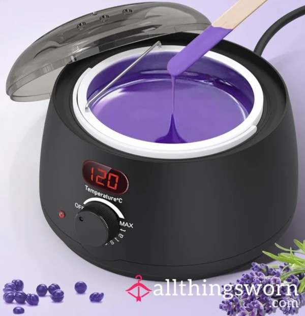 Used Hard Wax Strips