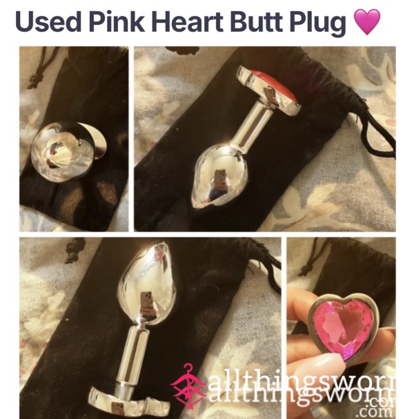 Used Heart Gem Bu*t Plug 🩷