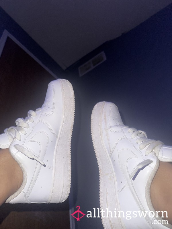 Used Heavily Worn Nike Air Force 1’s