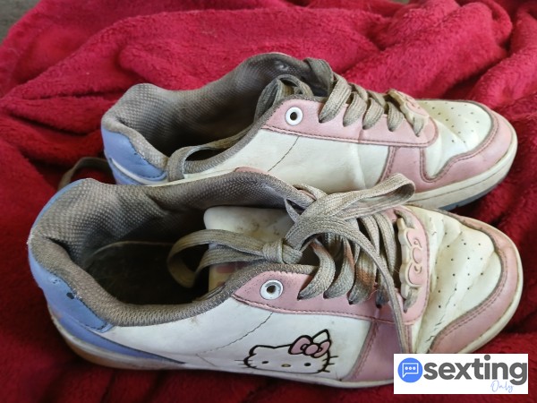 Used Hello Kitty Sneakers