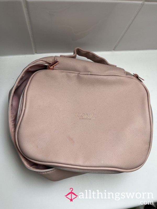 Used Iconic Make Up Bag With SUPRISES Inside