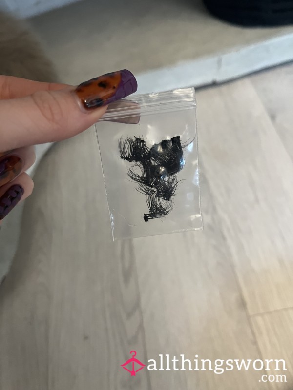 👁️ USED Individual False Eyelashes 👁️