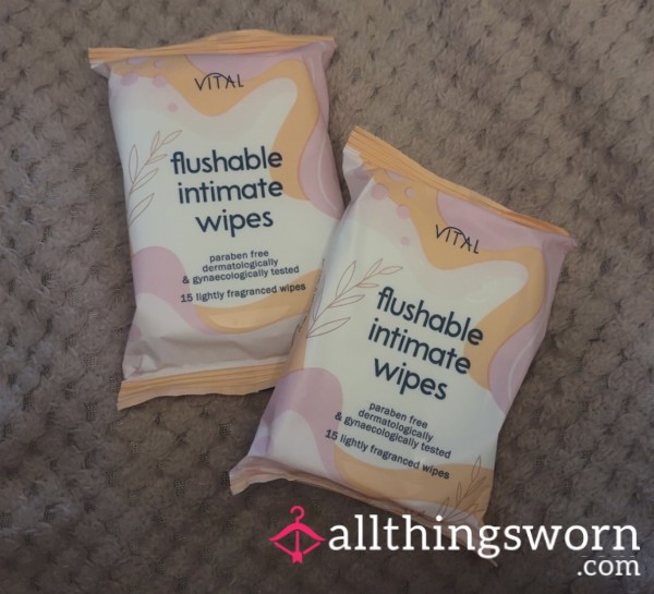 Used Intimate Wipes