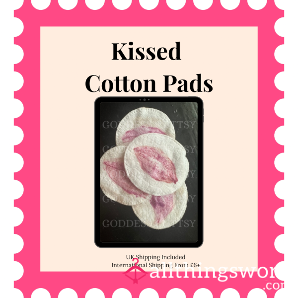 Used Kissed Cotton Pads