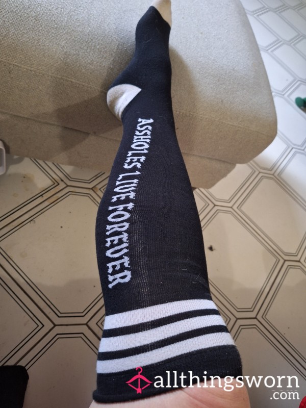 Used Knee High Socks