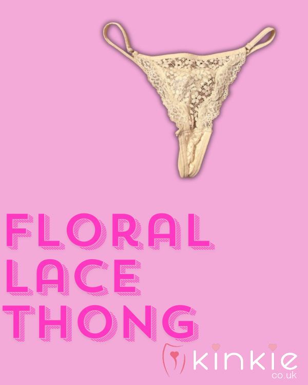 💦👅 Wet Dirty Lace Panties ❤️
