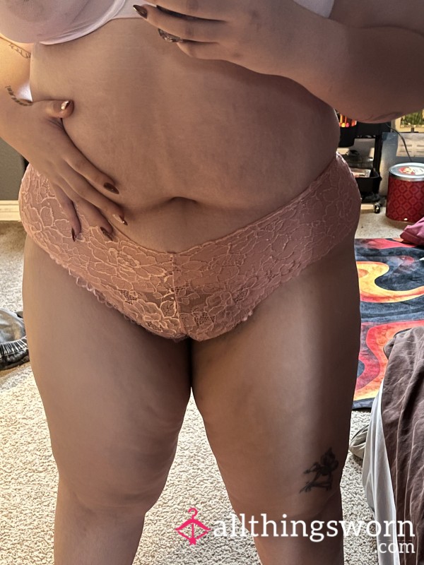 Used Lace Thong