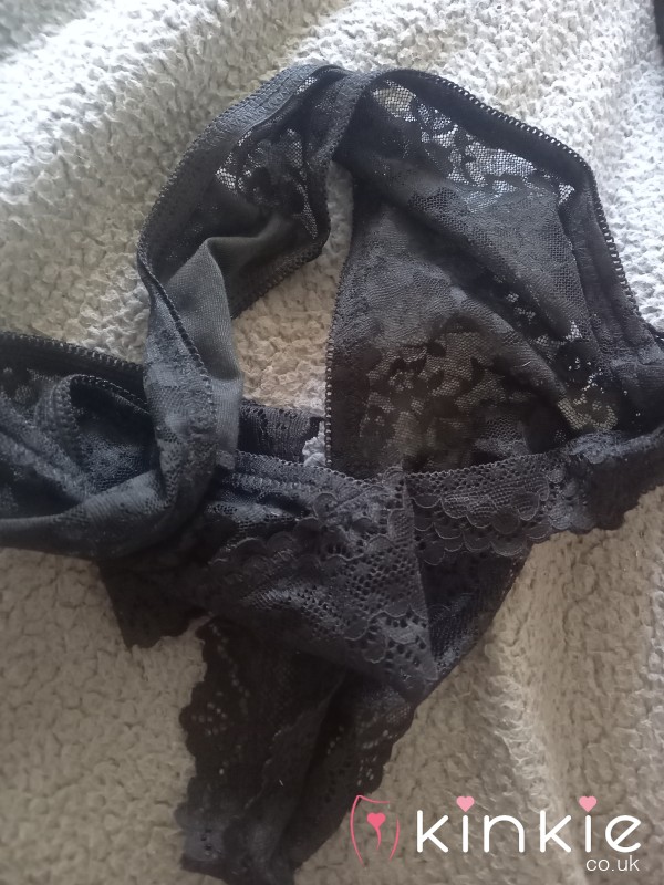 Used Lacey Thongs Ready For You 💋👅