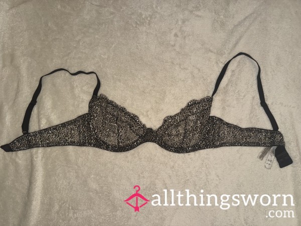 Used Leopard Print S**y Bra