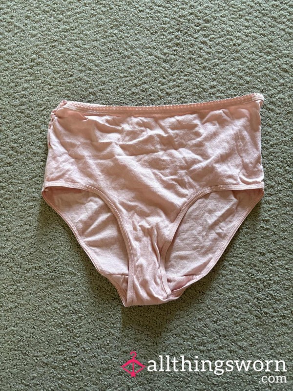 Used Light Pink Panties