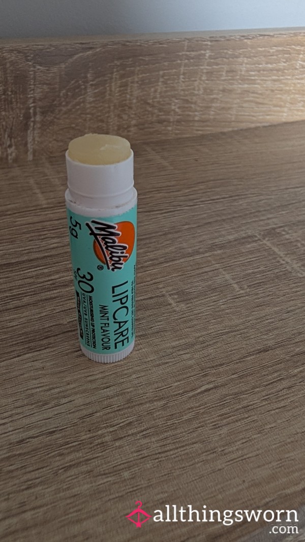 Used Lip Balm