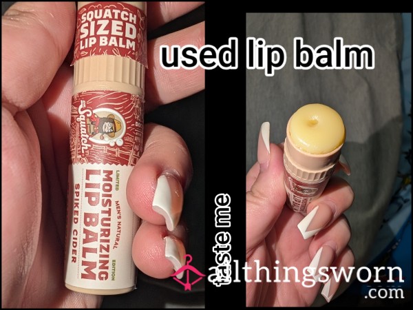 Used Lip Balm