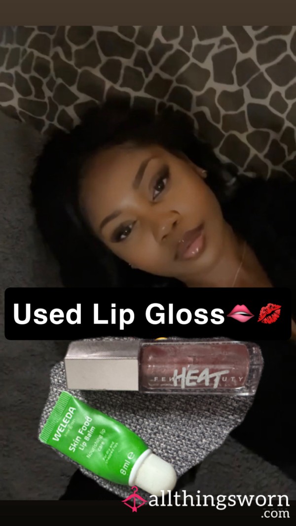 Used Lip Gloss And Lip Balm🫦👸🏾💋💄
