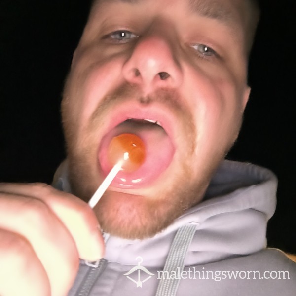 Used Lollie With Sp*ts 😈