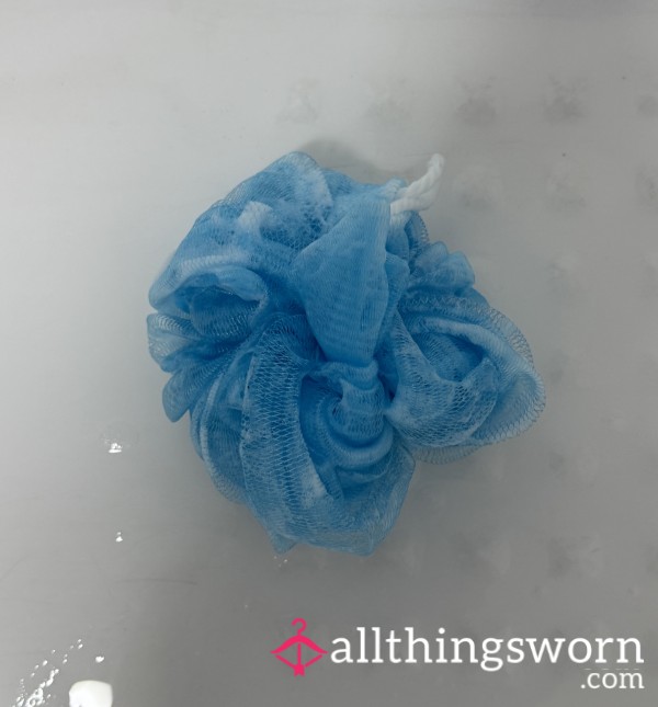 Used Loofahs In Shower Loads