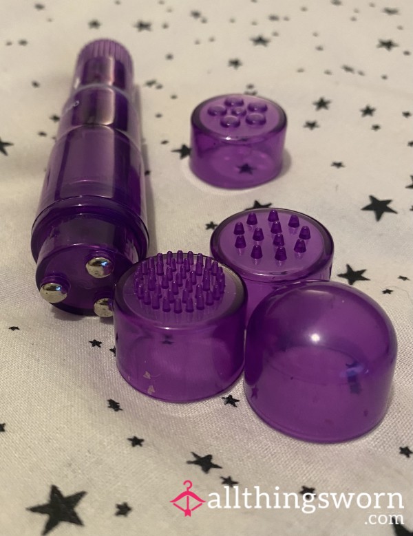 Used Lovehoney Bullet With Attachments