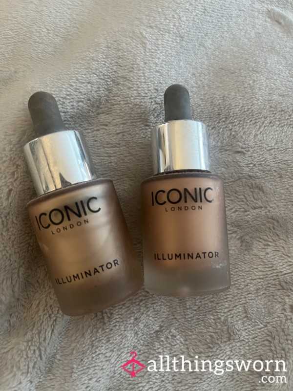 Used Make Up-liquid Highlighter