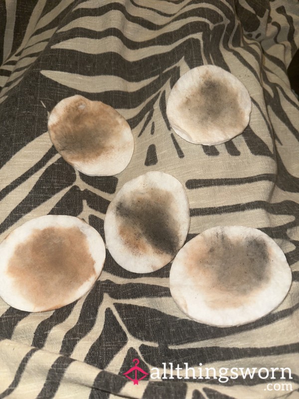 Used Make Up Pads