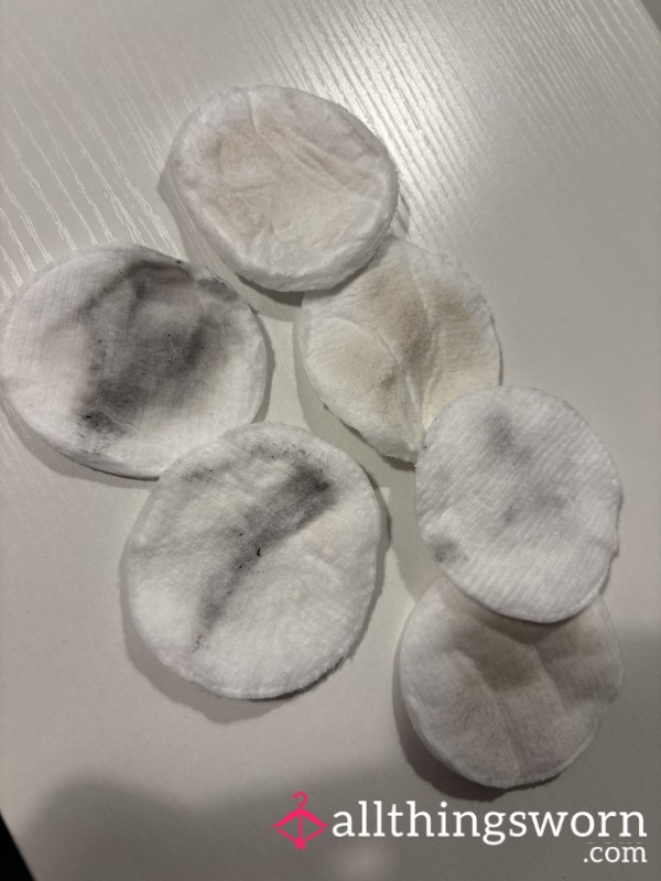 Used Make Up Pads
